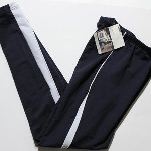 New Moving Comfort NoChill Tights Black w White Trim Women's Small 4 - 6